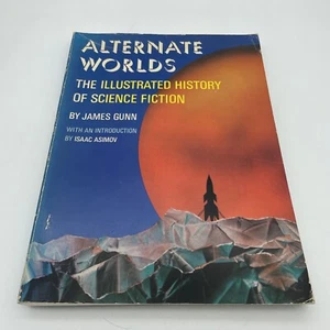 Alternate Worlds Illustrated History Of Science Fiction James Gunn 1975 Paperbac - Bild 1 von 10