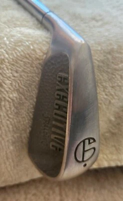 Spalding Executive 6 Iron Jet Step Steel Shaft Medium Flex Left Handed RARE - Image 1 of 4