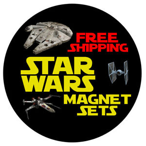 Star Wars - 1 1/2" Magnet Sets - (Various Options) (Sets of 12)