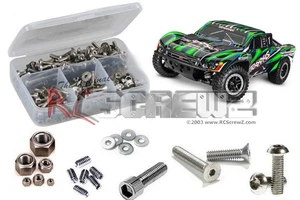 RC Screwz TRA1421:10 Traxxas Slash 4x4 BL-2S Kit de tornillos de acero inoxidable - Imagen 1 de 1