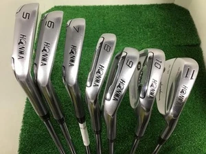 Honma BERES IC-01 Iron Set 5-11 7pc Flex Regular Dynamic Gold R400 Steel - Picture 1 of 6