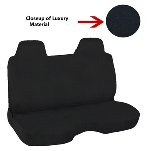 NEW C.P.R Black Mini Truck Bench Pick Up Stick Shift Regal Seat Cover Universal - Picture 1 of 3