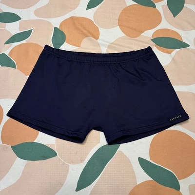 Pantalones Cortos de Natación Sauvage California Para Hombre Grandes Azul Marino Nylon Lycra Elastizados EE. UU. Foto 1 de 4