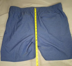 Copper & Oak Herren XL blau Kordelzug Shorts Netz gefüttert Reißverschlusstasche hinten 2-Wege... - Bild 1 von 15