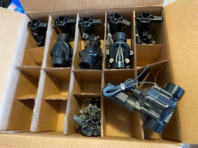 (10) NOB Rain Bird 100DVF 1” valve flow control - Image 1 of 4