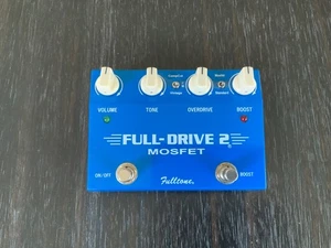 Pedal Overdrive Fulltone Full-Drive 2 MOSFET Guitarra Tono Boost Probado Sin Problemas - Imagen 1 de 6