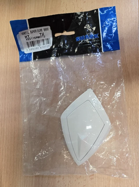 Ventilation supérieur Blanc VE1215 pour casque Shark S650 Foto 1 de 1