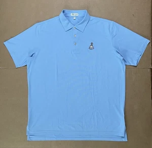 Peter Millar Men’s XL Shinnecock Hills Blue Polo Summer Comfort Excellent - Picture 1 of 6
