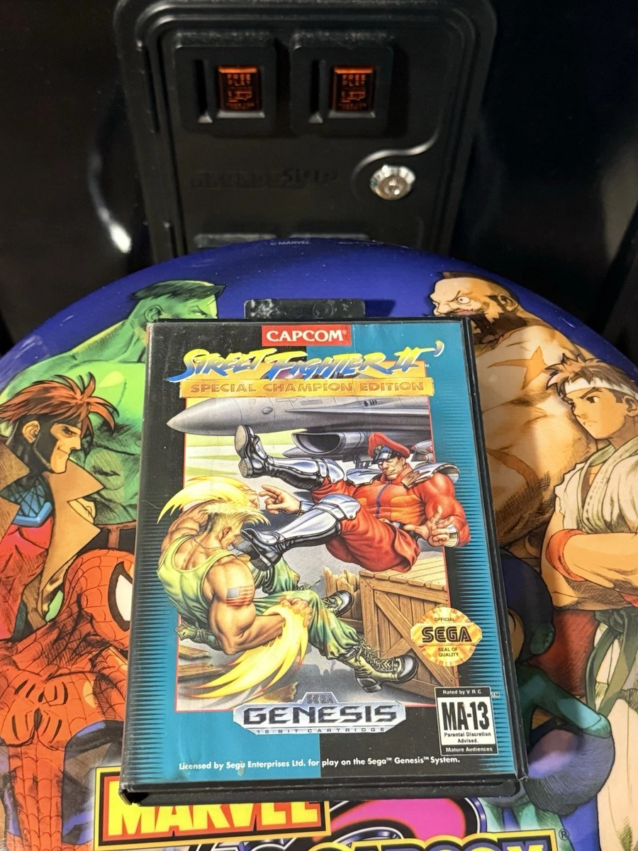 Street Fighter II 'Boxing Sega Genesis Video Games for sale | eBay