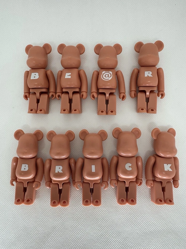 Medicom игрушка Bearbrick 100% серии 19 полный набор из 9 основных Be@rbrick - Изображение 1 из 3