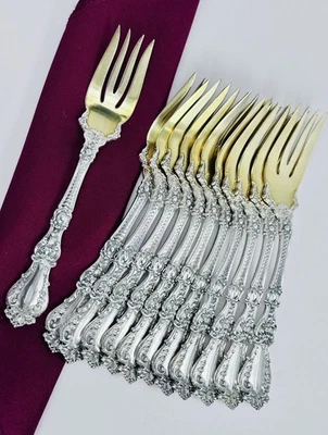 Minty Henry II Gorham For Theodore B Starr Fish/Salad Fork Sterling S No Mono - Image 1 of 4