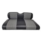 Charcoal Gray Seat Cover For Club Car DS Golf Cart 2000.5-2013, Extra Cushion