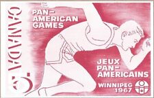 Canada 19-07-1967 5th Pan American Games, Winnipeg # Scott 472 FDC (postcard)