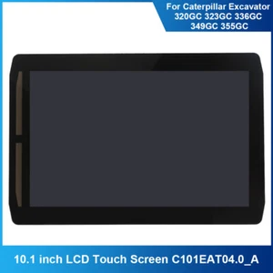 For CAT 320GC Excavator C101EAT04.0_A 10.1" LCD Touch Screen Display Radio Navi - Picture 1 of 10