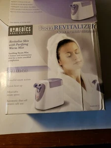 Homedics Facial Revitalizer Warm Mist Steamer Cleanses & Moistures model # FAC-3 - Picture 1 of 7