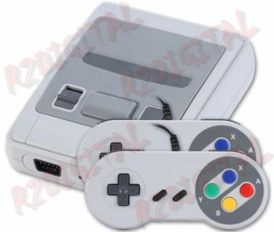 R2DIGITAL CONSOLE DI GIOCO per TV CONTROLLER VIDEOGIOCO PORTATILE JOYSTICK 256 GIOCHI