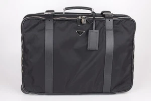 Prada Large Re-Nylon and Saffiano leather suitcase 60x40x20cm (DUTY FREE) - Picture 1 of 24