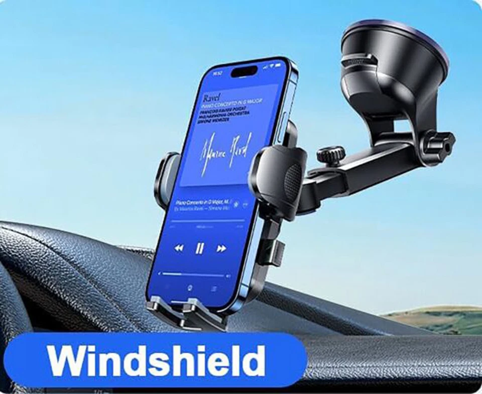 in Car LORRY VAN Desktop Windshield Phone Holder Dashborad Suction For All Phone - Image 1 of 4