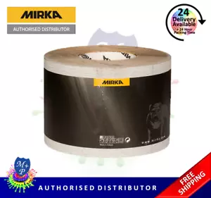 Mirka Caratflex Rotolo abrasivo 50Mx115MM Carta vetrata vernice legno decorazione 120 grana - Foto 1 di 4