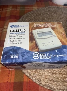BELL Sonecor BE-99N CALLER ID Name & 99 Number Memory Vintage . New Open Box - Zdjęcie 1 z 5