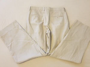 Mens J. Crew Khaki Dress Pants 30x30 Cotton Slack Chino Trouser 30x28 - Picture 1 of 6