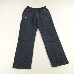Puma Pants Mens Medium Black Ferrari Sweats Sweatpants Joggers Racing Cars Gym - Picture 1 of 18