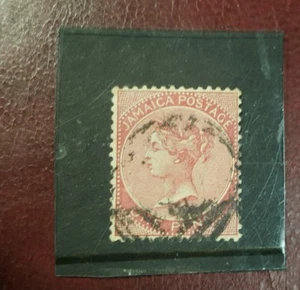 stamp - jamaica 1883 - 97 early issie fine used - 1 d- Lot 145 - Picture 1 of 2