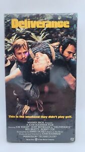 Deliverance (VHS, 1990) Sealed With Shrink Wrap Watermark Burt Reynolds Rated R