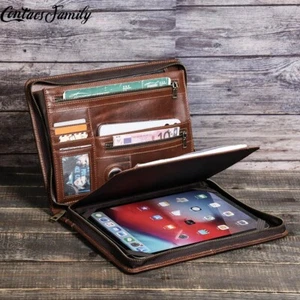 Custodia custodia per tablet iPad 10a generazione in pelle per iPad Pro 11 pollici - Foto 1 di 9