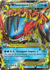 Damaged M Swampert-EX - XY87 - Mega Swampert-EX Premium Collection Pokemon XY Pr