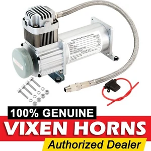 VIXEN HORNS VXC8101 150PSI AIR COMPRESSOR FOR CAR/TRUCK TRAIN HORN/SUSPENSION - Foto 1 di 8