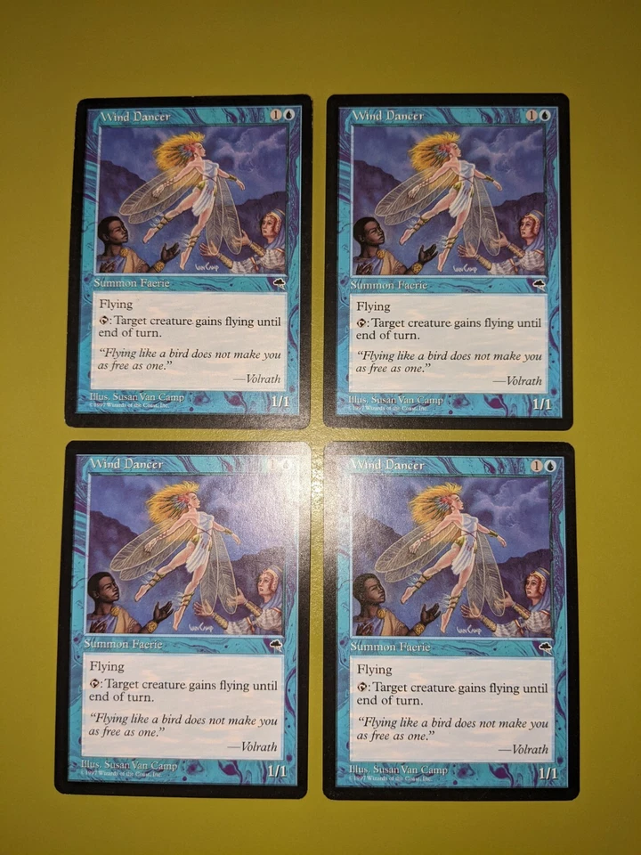 Wind Dancer x4 Tempest 4x Playset Magic the Gathering MTG  - Image 1 of 1