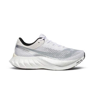 Zapatos para correr Saucony Endorphin Pro 4 para hombre - blancos/plateados NWB - Imagen 1 de 7
