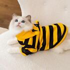 Costume d'Halloween pour chats mode mariage fêtes confortables animaux de compagnie abeilles abeilles