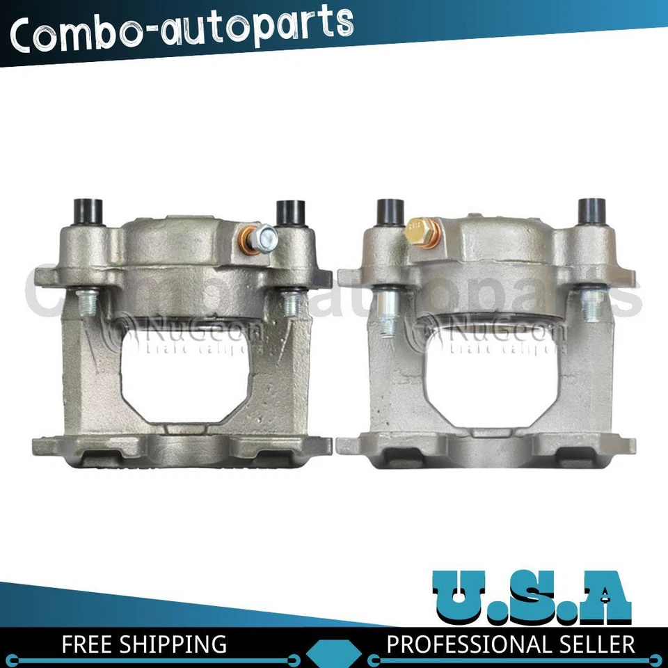 Pinzas de freno delanteras izquierda derecha con soporte para 1992-2000 2001 AM General Hummer Foto 1 de 4