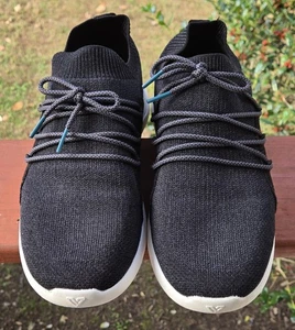Vessi Cityscape Classic Men's Shoes Sz 9 Black Sneakers Comfort Casual  - Picture 1 of 20