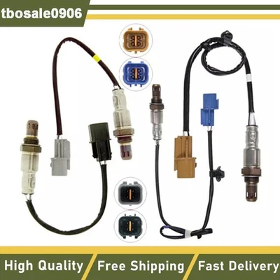 Set 4 Oxygen Sensor Upper+Lower For 2014 2015 2016 2017 2018 Kia Sedona 3.3/3.5L - Image 1 of 4