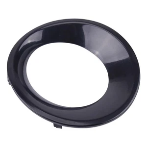 Left Black Primed Front Fog Light Lamp Cover Trim Fit For BMW X3 E83 LCI 2007-10 - Picture 1 of 2