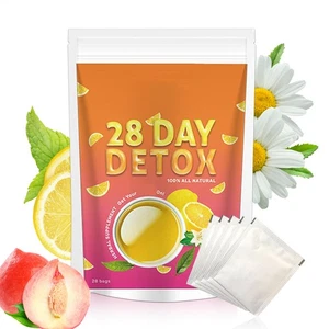 SkinnyBoost 28 Day Detox Tea Kit-1 Daytime Diet Supplements Nutrition Cleanser - Photo 1/12