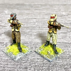 2x 28mm Zulus Fig unmontiert bemalt Metall Miniaturen Zulu War Black Powder #5 - Bild 1 von 4