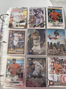 Jose Altuve Houston Astros Cards Topps Fire, Bowman Platinum, More - Picture 1 of 8