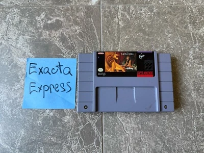 The Lion King Super Nintendo SNES Authentic Game Cartridge Tested/Working - Image 1 of 4
