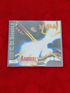 DEF LEPPARD- ANIMAL CD SINGLE NUMBER 434 BLUDGEON RIFFOLA LEPCD1 RARE - Picture 1 of 9