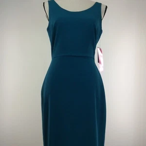 Betsey Johnson Damen ärmelloses Midikleid Größe 4 türkis - Bild 1 von 12
