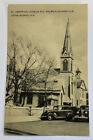 Vintage Postkarte ~ St. Ignatius Loyola Kirche ~ Hicksville Long Island New York NY