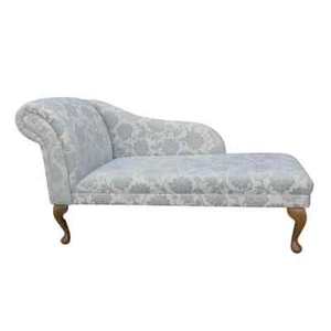 52" Large Classic Chaise Longue - Sofa Day Bed - Picture 1 of 7