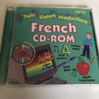 Listen and Learn a Language - French - CD-ROM PC Twin Sisters Productions - Image 1 of 2
