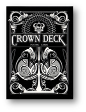 The Crown Deck (Schwarz) Playing Cards Poker Spielkarten Cardistry