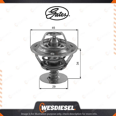 1 x Gates Stant Thermostat fits Nissan Pulsar N14 N15 N16 91-05 Premium Quality - image 1 of 2