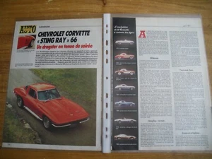ANTIMEMOIRES...............CHEVROLET "STING RAY" 66................. - Imagen 1 de 1